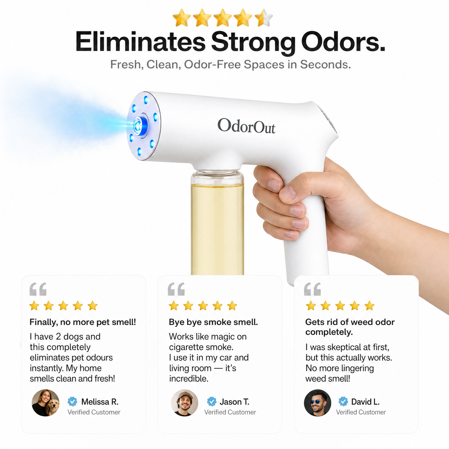 OdorOut™ Pro — The Instant Odor Eliminator
